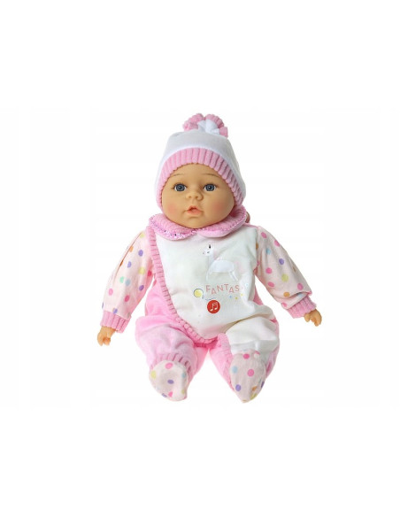 LALKA BOBAS 35cm MÓWI, ŚPIEWA