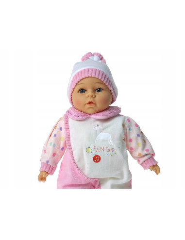 LALKA BOBAS 35cm MÓWI, ŚPIEWA