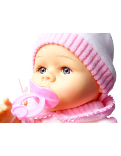 LALKA BOBAS 35cm MÓWI, ŚPIEWA +smoczek 2