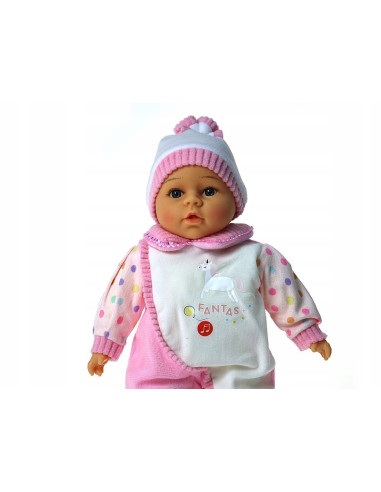 LALKA BOBAS 35cm MÓWI, ŚPIEWA
