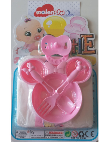 LALKA BOBAS 35cm MÓWI, ŚPIEWA + butelka z mlekiem