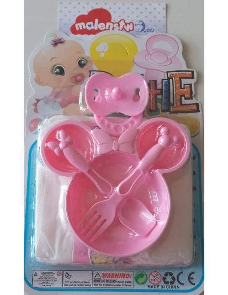 LALKA BOBAS 35cm MÓWI, ŚPIEWA + butelka z mlekiem