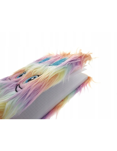 PAMIĘTNIK, NOTES.Okładka Pluszowa