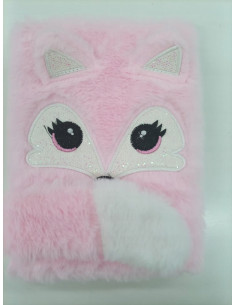 PAMIĘTNIK, NOTES. HAFT.Okładka z futerka. WŁOCHACZ