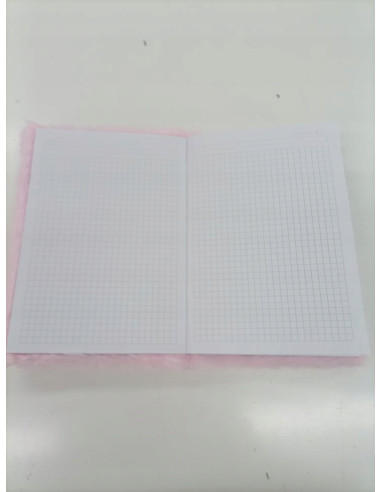 PAMIĘTNIK, NOTES. HAFT.Okładka z futerka. WŁOCHACZ