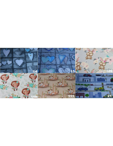 KOŁYSKA dla lalek drewniana + pościel 3 ELEMENTY