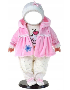 Zestaw Ubranek dla Lalki 40cm