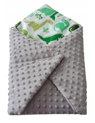Becik Rożek dla Lalek Otulacz Zapinany na Rzep