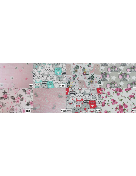 Becik Rożek dla Lalek Otulacz Zapinany na Rzep
