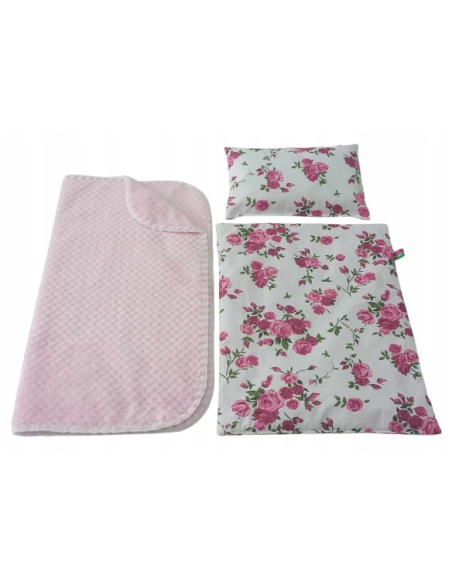 copy of KOCYK I POŚCIEL DLA LALEK bobas do łóżeczka kołyski wózka