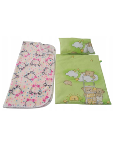 copy of KOCYK I POŚCIEL DLA LALEK bobas do łóżeczka...