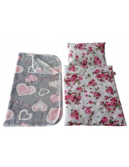 copy of KOCYK I POŚCIEL DLA LALEK bobas do łóżeczka kołyski wózka