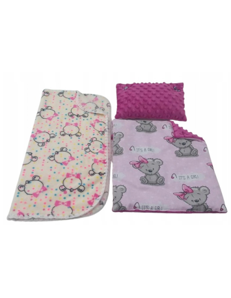 copy of KOCYK I POŚCIEL DLA LALEK bobas do łóżeczka kołyski wózka