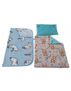 copy of KOCYK I POŚCIEL DLA LALEK bobas do łóżeczka...