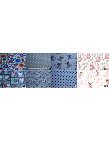 ZESTAW Pościel dla Lalek z Organizerem - do Wózka Kołyski Łóżeczka