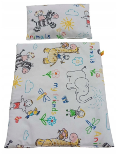 Pościel dla Lalek Bawełniana (mała) dla Lalki ok. 30 cm