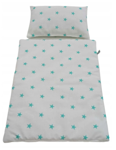 Pościel dla Lalek Bawełniana (mała) dla Lalki ok. 30 cm