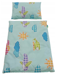 Pościel dla Lalek Bawełniana (mała) dla Lalki ok. 30 cm