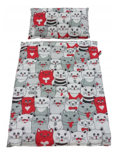 Pościel dla Lalek Bawełniana (mała) dla Lalki ok. 30 cm