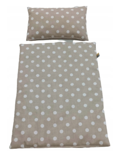 Pościel dla Lalek Bawełniana (mała) dla Lalki ok. 30 cm