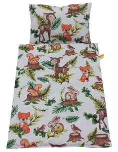 Pościel dla Lalek Bawełniana (mała) dla Lalki ok. 30 cm