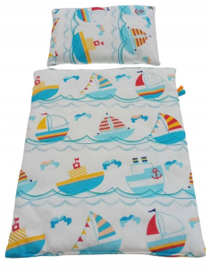 Pościel dla Lalek Bawełniana (mała) dla Lalki ok. 30 cm