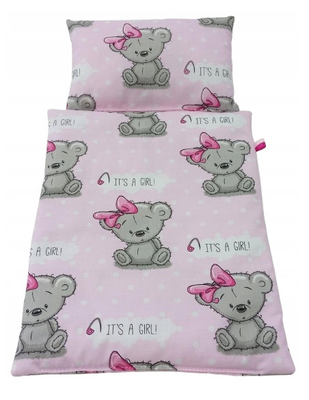 Pościel dla Lalek Bawełniana (mała) dla Lalki ok. 30 cm