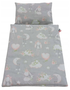 Pościel dla Lalek Bawełniana (mała) dla Lalki ok. 30 cm