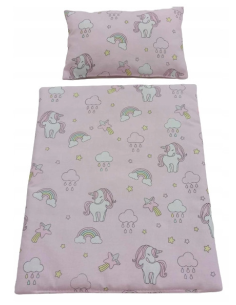 Pościel dla Lalek Bawełniana (mała) dla Lalki ok. 30 cm