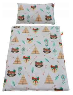 Pościel dla Lalek Bawełniana (mała) dla Lalki ok. 30 cm