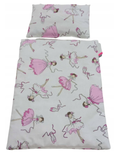 Pościel dla Lalek Bawełniana (mała) dla Lalki ok. 30 cm