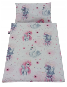 Pościel dla Lalek Bawełniana (mała) dla Lalki ok. 30 cm