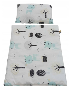 Pościel dla Lalek Bawełniana (mała) dla Lalki ok. 30 cm