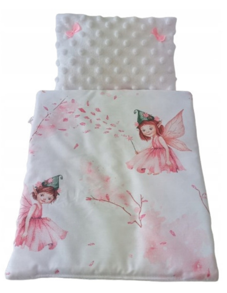 Pościel dla Lalek Minky z bawełną (mała) dla Lalki ok. 30 cm
