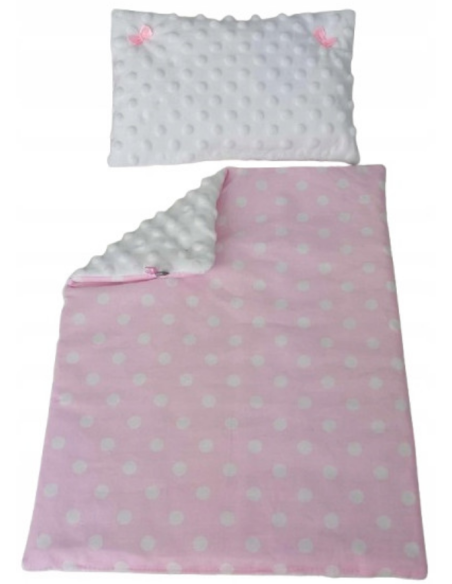 Pościel dla Lalek Minky z bawełną (mała) dla Lalki ok. 30 cm