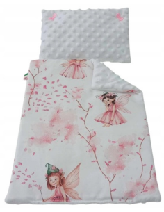 Pościel dla Lalek Minky z bawełną (mała) dla Lalki ok. 30 cm