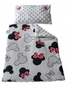 Pościel dla Lalek Minky z bawełną (mała) dla Lalki ok. 30 cm
