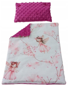 Pościel dla Lalek Minky z bawełną (mała) dla Lalki ok. 30 cm
