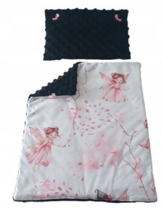 Pościel dla Lalek Minky z bawełną (mała) dla Lalki ok. 30 cm