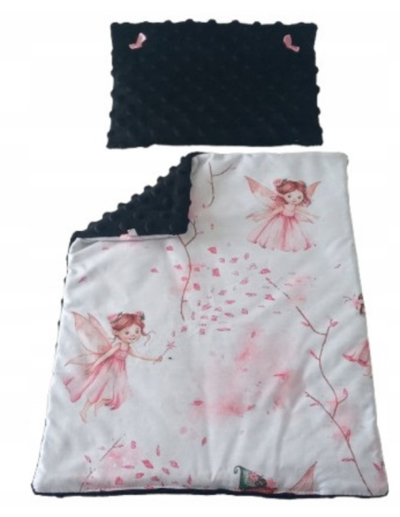 Pościel dla Lalek Minky z bawełną (mała) dla Lalki ok. 30 cm