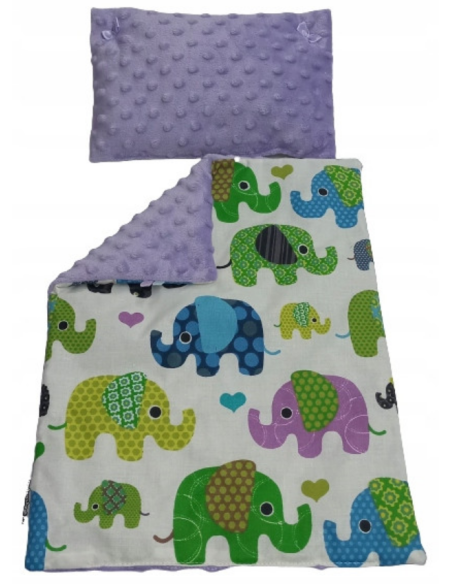 Pościel dla Lalek Minky z bawełną (mała) dla Lalki ok. 30 cm