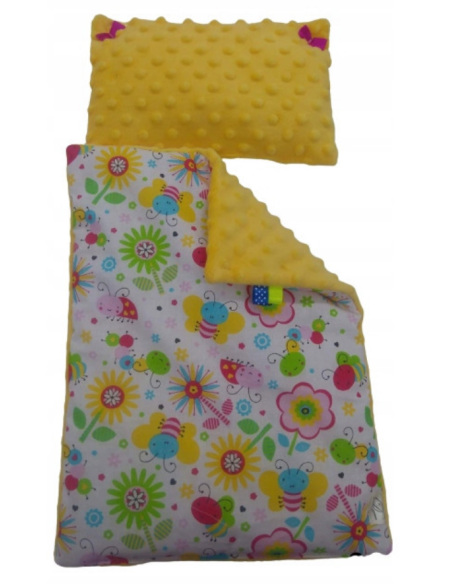 Pościel dla Lalek Minky z bawełną (mała) dla Lalki ok. 30 cm