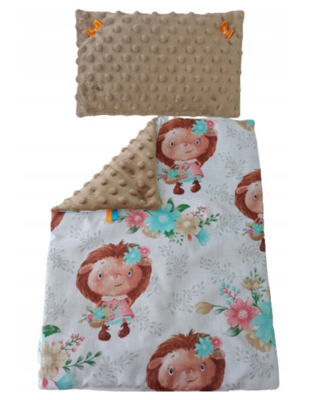 Pościel dla Lalek Minky z bawełną (mała) dla Lalki ok. 30 cm