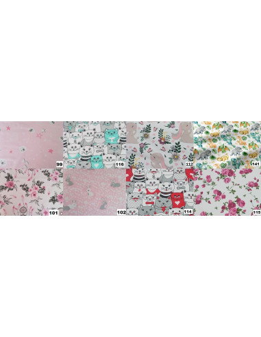 Pościel dla Lalek Minky z bawełną (mała) dla...