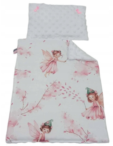 Pościel dla Lalek Minky z bawełną (mała) dla Lalki ok. 30 cm