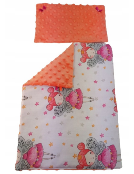 Pościel dla Lalek Minky z bawełną (mała) dla Lalki ok. 30 cm