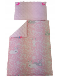Pościel dla Lalek Minky z bawełną (mała) dla Lalki ok. 30 cm