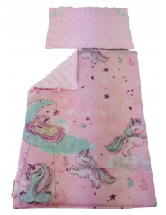 Pościel dla Lalek Minky z bawełną (mała) dla Lalki ok. 30 cm