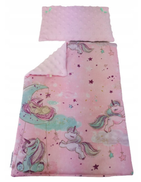 Pościel dla Lalek Minky z bawełną (mała) dla Lalki ok. 30 cm